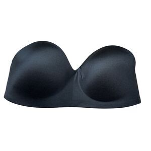 Wacoal 854372 Black Staying Power Wire Free Strapless Bra Size 34C
